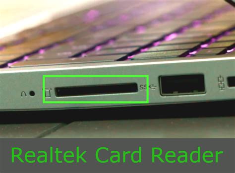 what is realtek PCIe card reader